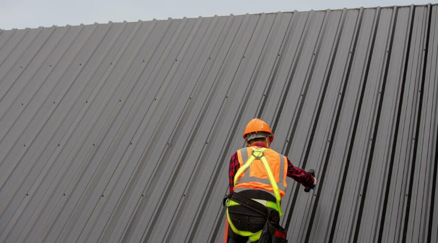 Professional metal roof installation services in Harleigh, PA